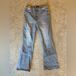 MOTHER the hustler Gray Denim